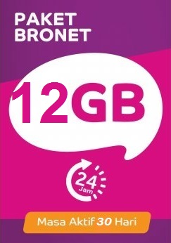 Kuota Axis Bronet 30 Hari - Bronet 14 GB + Kuota di Kota-mu, 30 Hari