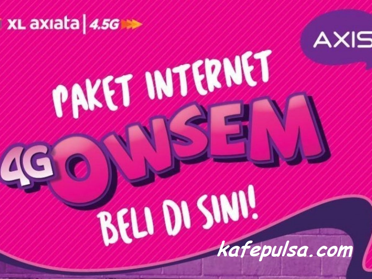 Kuota Axis Owsem - OWSEM 2 GB + 6 GB (4G) + 8 GB GAMES 30 Hari