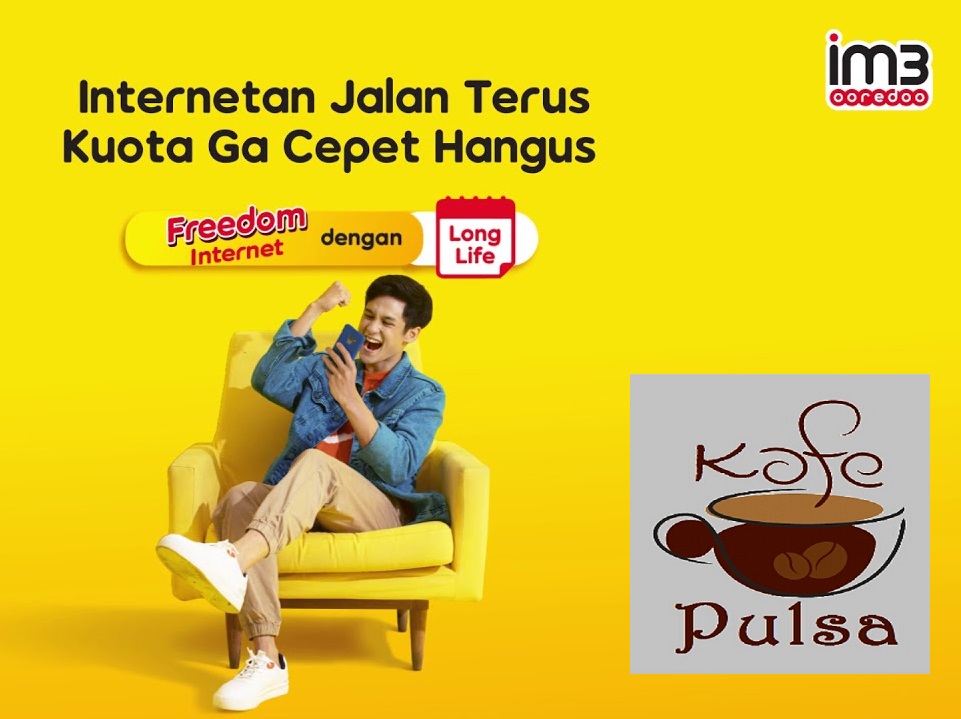 Kuota Indosat Freedoom Long Life - Long Life  8GB 60hr