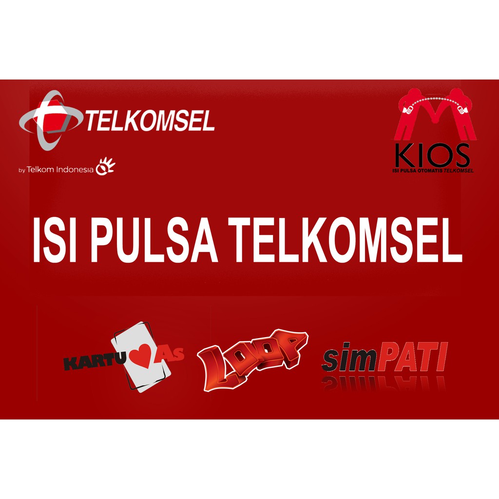 Pulsa Nasional Telkomsel - Telkomsel 2.000